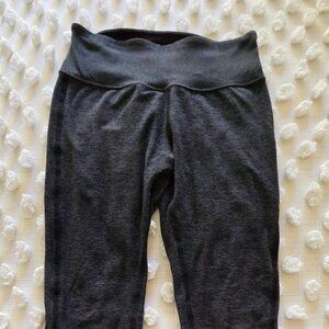 Alo Charcoal/Dark Grey High-Waisted Alosoft Lounge Legging, Size M